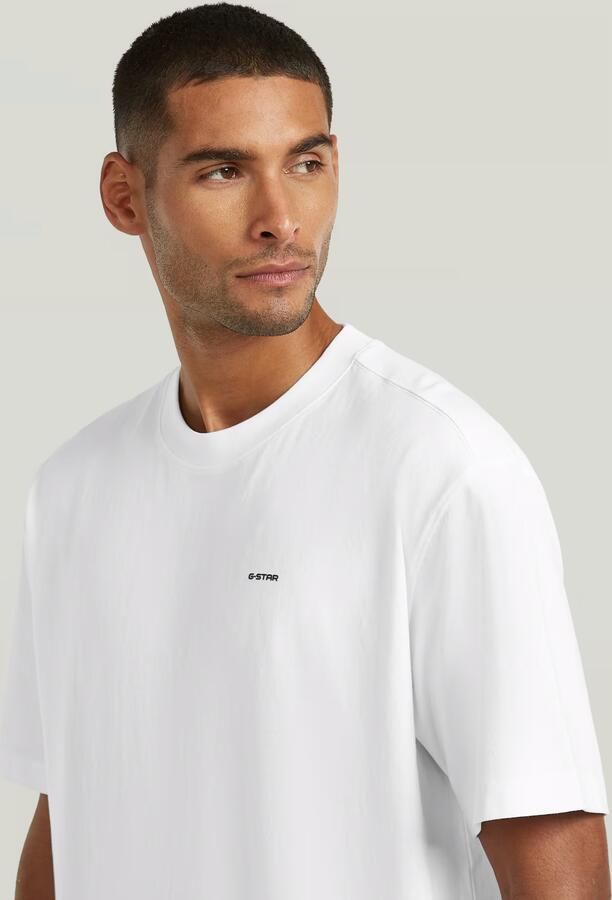 G-Star RAW Relaxed Base T-Shirt Wit Heren - Foto 4