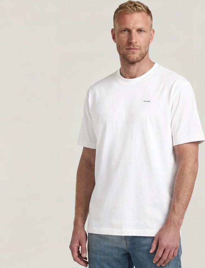 G-Star RAW Relaxed Base T-Shirt Wit Heren - Foto 3