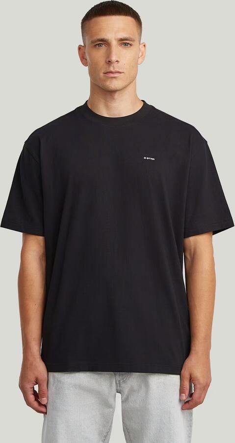 G-Star RAW Relaxed Base T-Shirt Zwart Heren