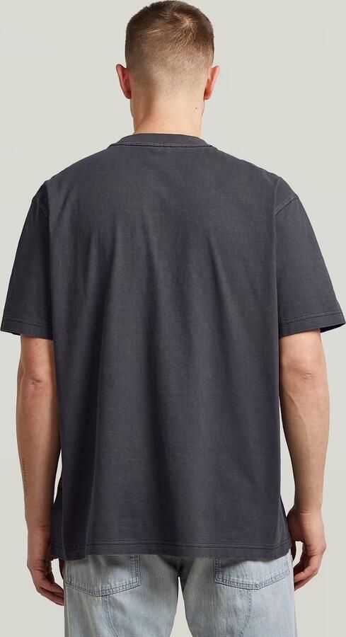 G-Star RAW Relaxed Base T-Shirt Zwart Heren - Foto 6