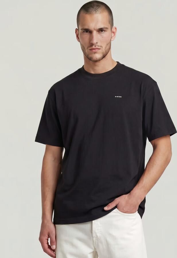 G-Star RAW Relaxed Base T-Shirt Zwart Heren - Foto 5