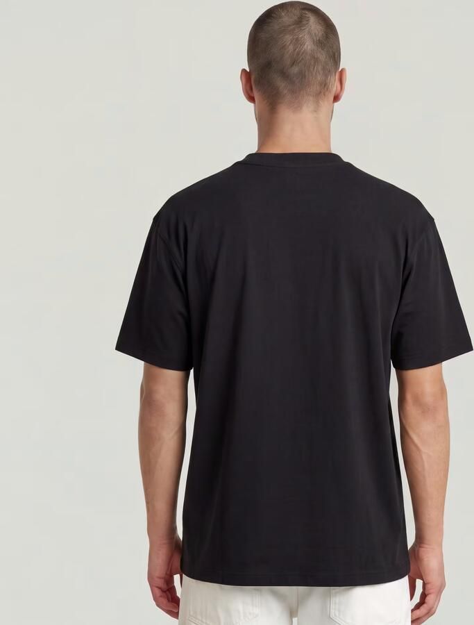G-Star RAW Relaxed Base T-Shirt Zwart Heren - Foto 4