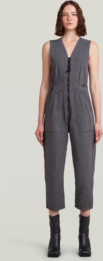 G-Star RAW Relaxed Jumpsuit Grijs Dames - Foto 6