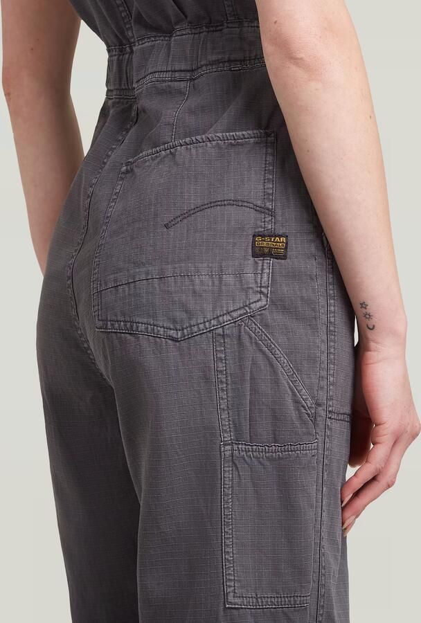 G-Star RAW Relaxed Jumpsuit Grijs Dames - Foto 3