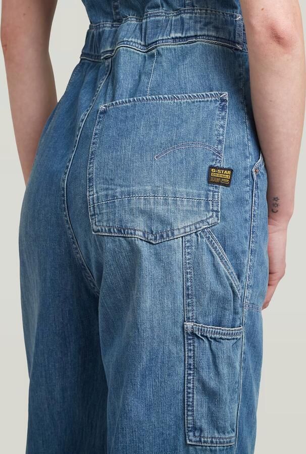 G-Star RAW Relaxed Jumpsuit Midden blauw Dames - Foto 2