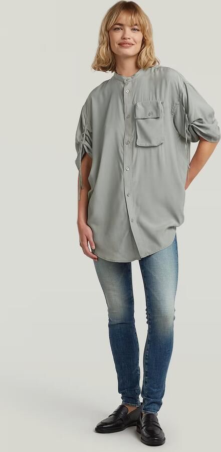 G-Star RAW Relaxed Overhemd Groen Dames - Foto 5