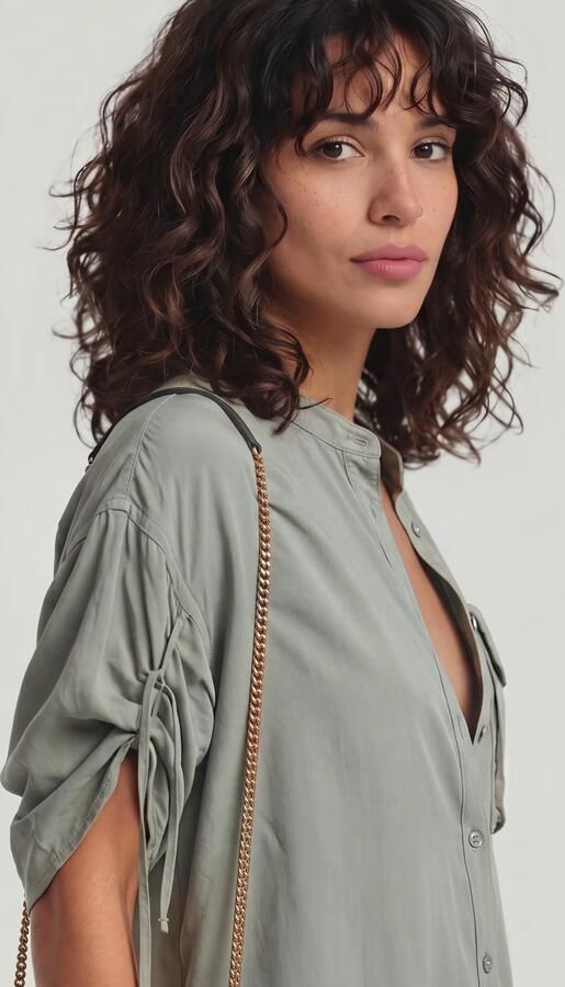 G-Star RAW Relaxed Overhemd Groen Dames - Foto 6