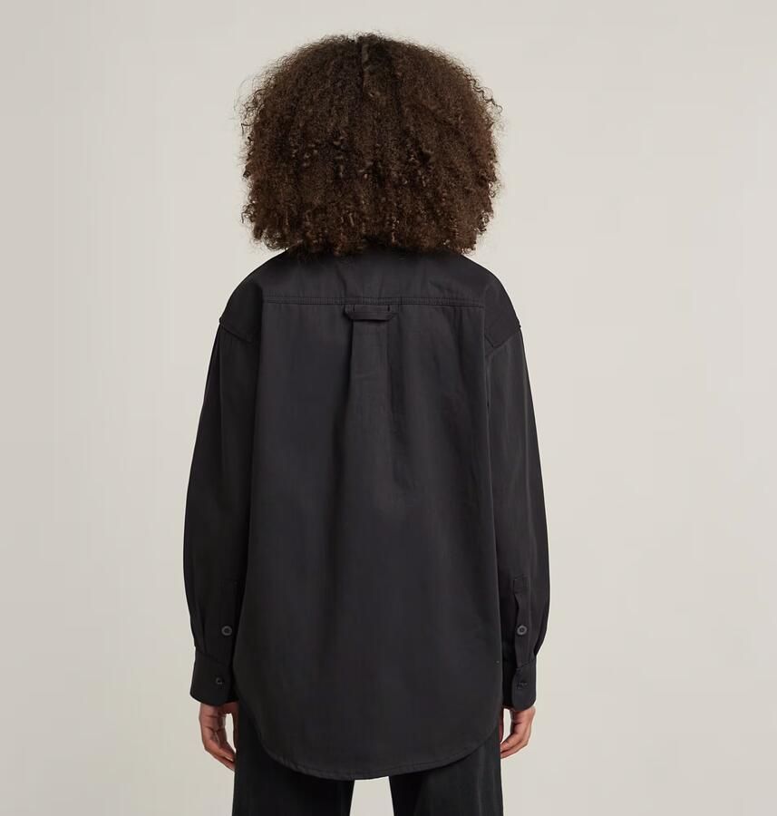 G-Star RAW Relaxed Overshirt Donkerblauw Dames - Foto 4