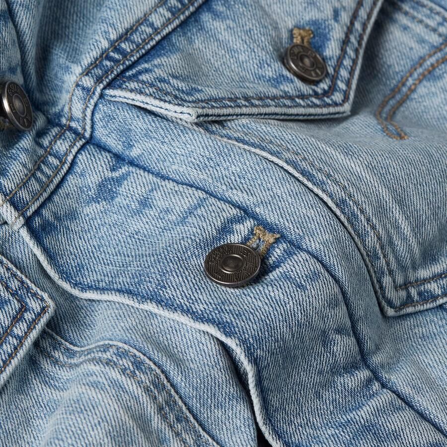 G-Star Raw Jeansjack met voering van imitatiebont - Foto 5