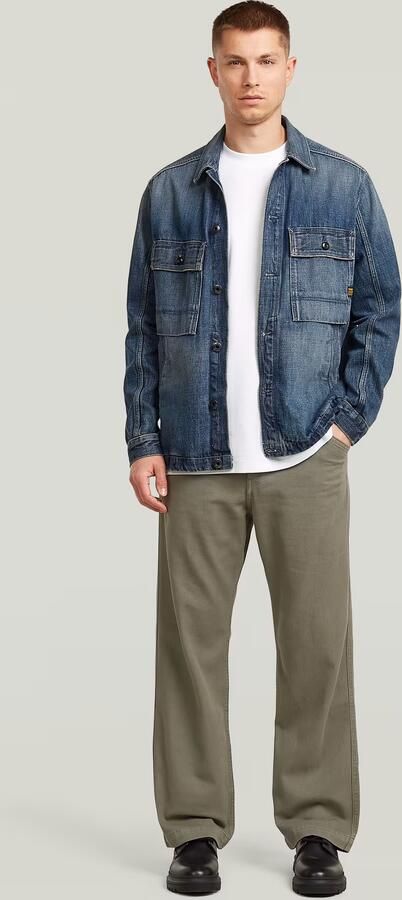 G-Star RAW Relaxed Straight Chino Bruin Heren - Foto 6