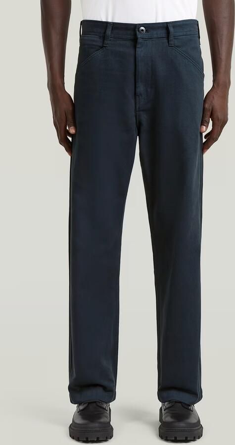 G-Star RAW Relaxed Straight Chino Donkerblauw Heren