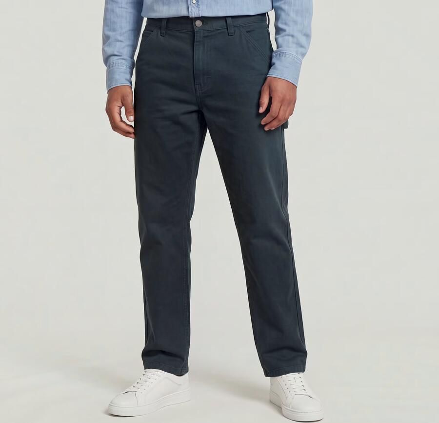 G-Star RAW Relaxed Straight Chino Donkerblauw Heren - Foto 4