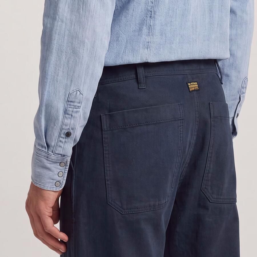 G-Star RAW Relaxed Straight Chino Donkerblauw Heren - Foto 3