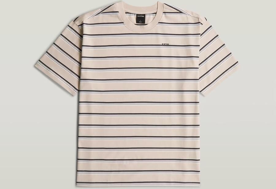 G-Star RAW Relaxed Stripe T-Shirt Meerkleurig Heren