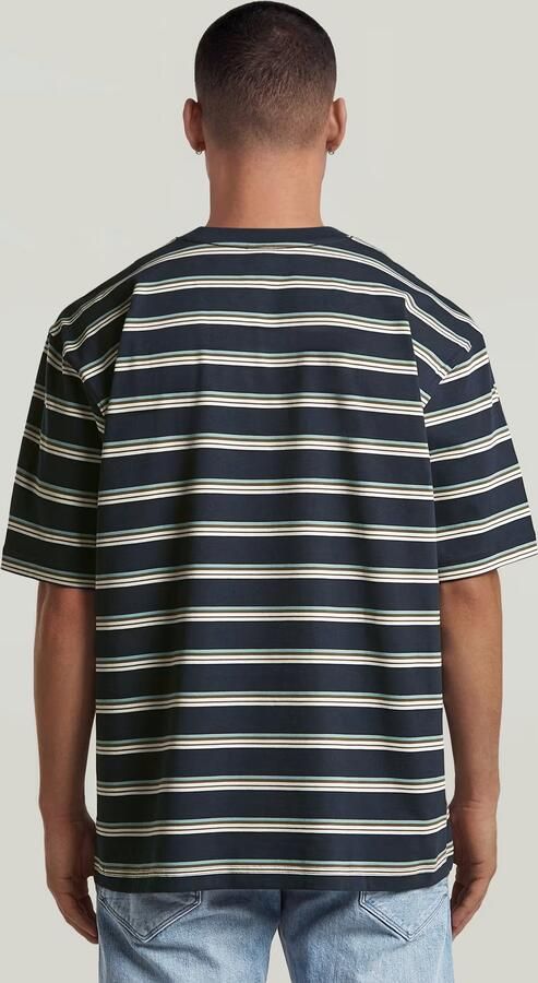 G-Star RAW Relaxed Stripe T-Shirt Meerkleurig Heren - Foto 6