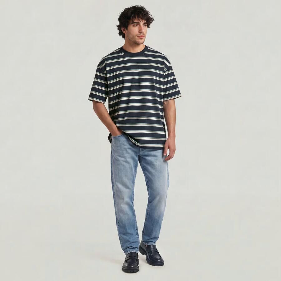 G-Star RAW Relaxed Stripe T-Shirt Meerkleurig Heren - Foto 3