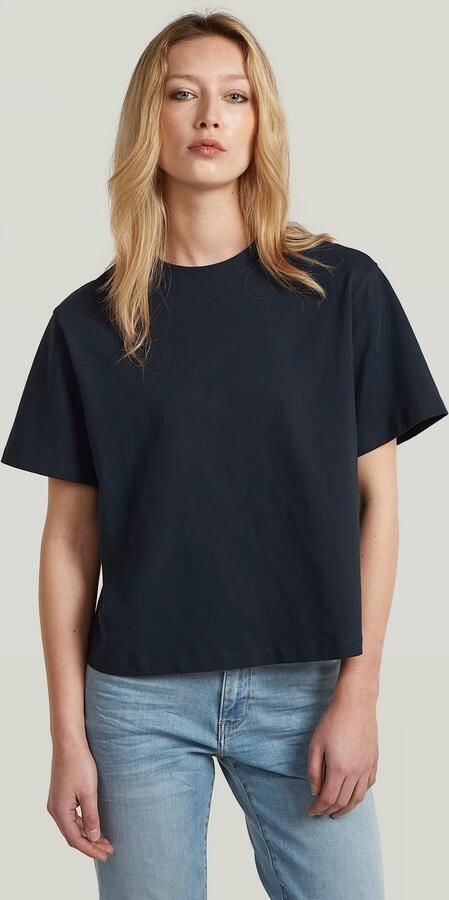 G-Star RAW Relaxed T-Shirt Donkerblauw Dames