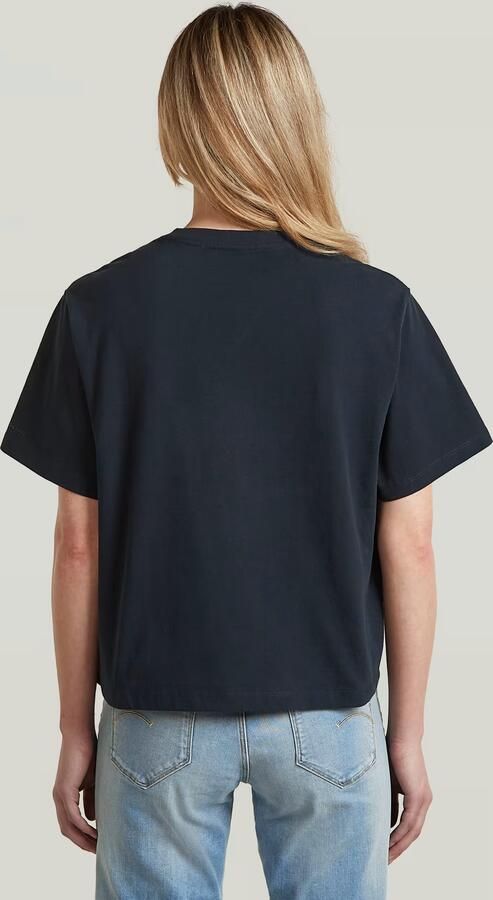 G-Star RAW Relaxed T-Shirt Donkerblauw Dames - Foto 5