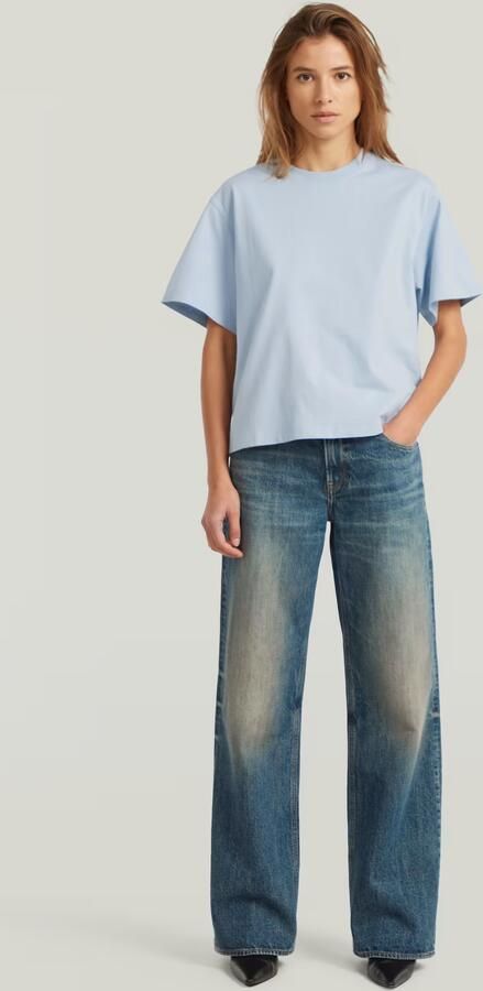 G-Star RAW Relaxed T-Shirt Lichtblauw Dames - Foto 7