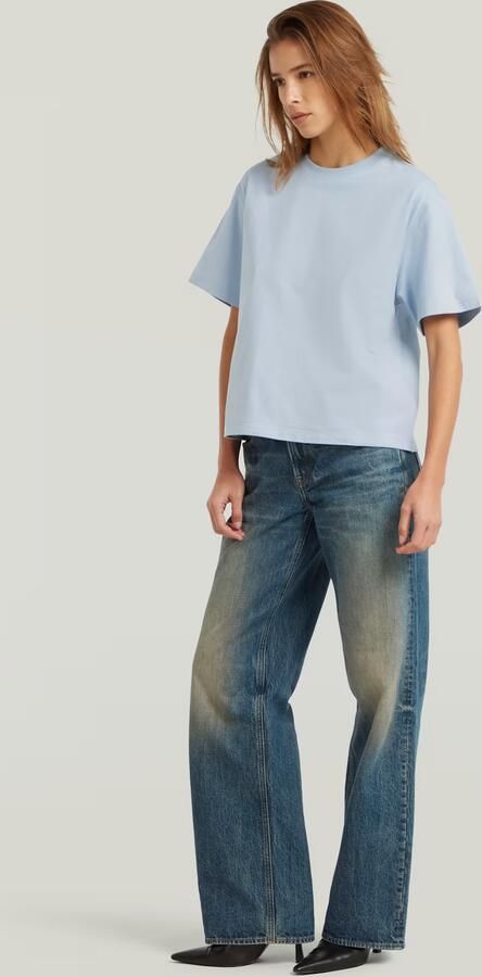 G-Star RAW Relaxed T-Shirt Lichtblauw Dames - Foto 6