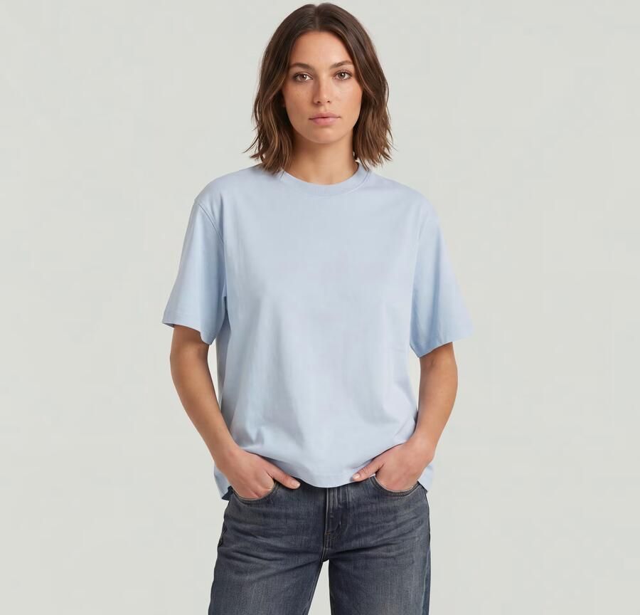 G-Star RAW Relaxed T-Shirt Lichtblauw Dames - Foto 3