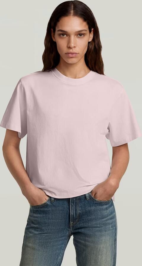 G-Star RAW Relaxed T-Shirt Roze Dames - Foto 5