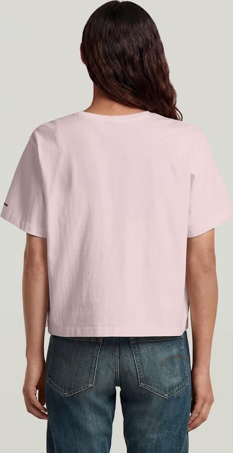 G-Star RAW Relaxed T-Shirt Roze Dames - Foto 7