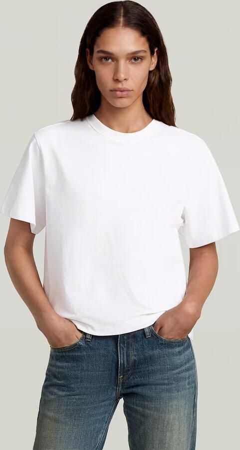 G-Star RAW Relaxed T-Shirt Wit Dames - Foto 5