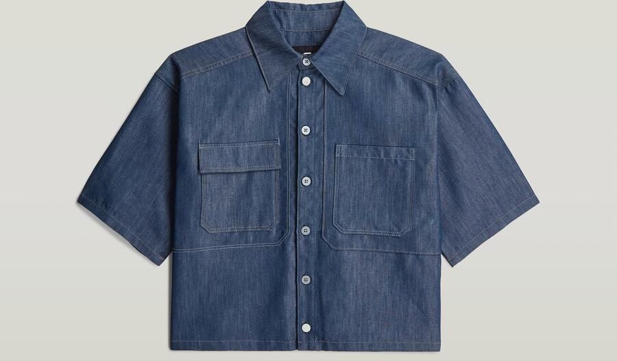 G-Star RAW Remix Overhemd Donkerblauw Dames - Foto 3