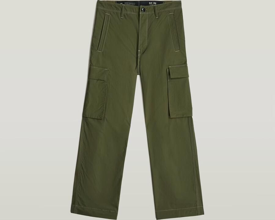 G-Star RAW Renato Straight Cargobroek Groen Heren - Foto 4