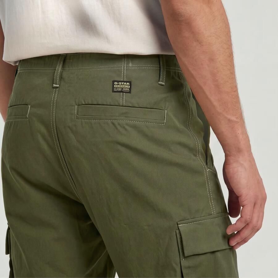G-Star RAW Renato Straight Cargobroek Groen Heren - Foto 3