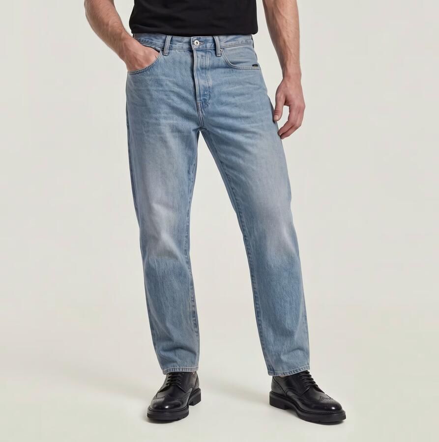 G-Star RAW Reno Relaxed Tapered Jeans Lichtblauw Heren