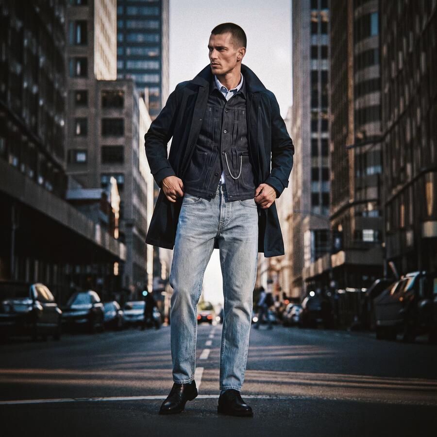 G-Star RAW Reno Relaxed Tapered Jeans Lichtblauw Heren - Foto 3