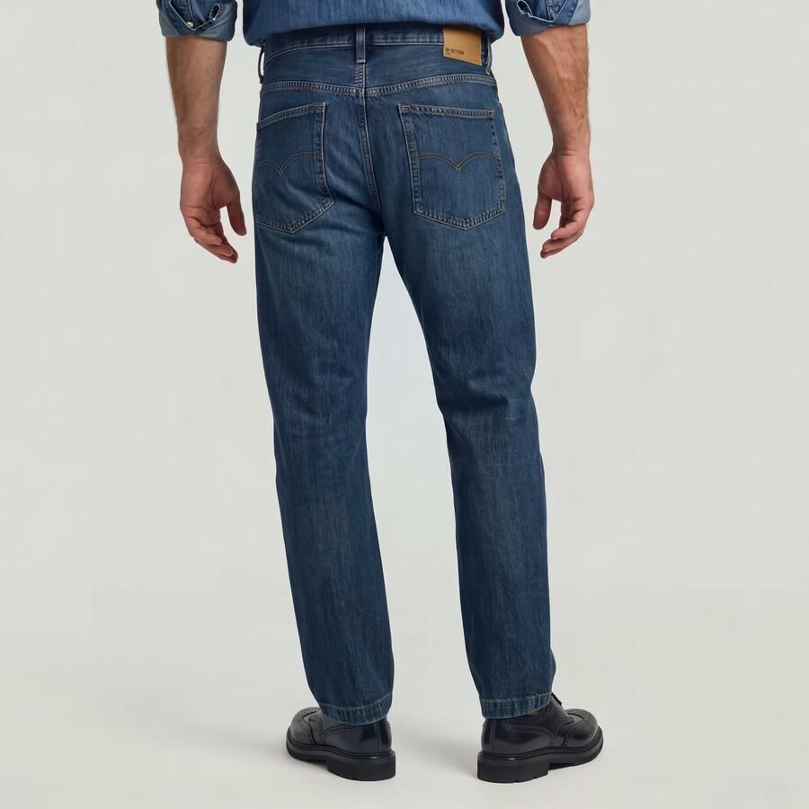 G-Star RAW Reno Relaxed Tapered Jeans Midden blauw Heren - Foto 2