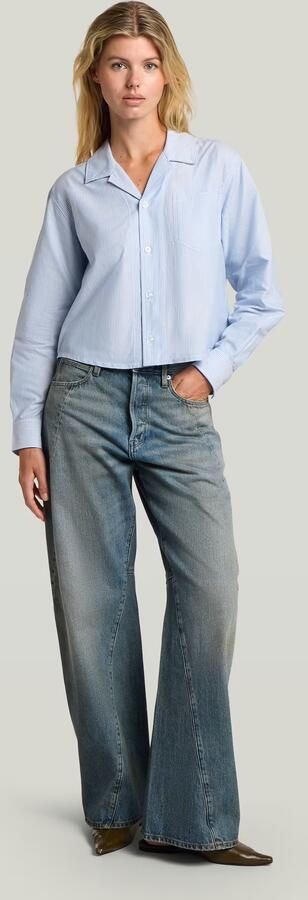 G-Star RAW Resort Boxy Relaxed Overhemd Meerkleurig Dames - Foto 6