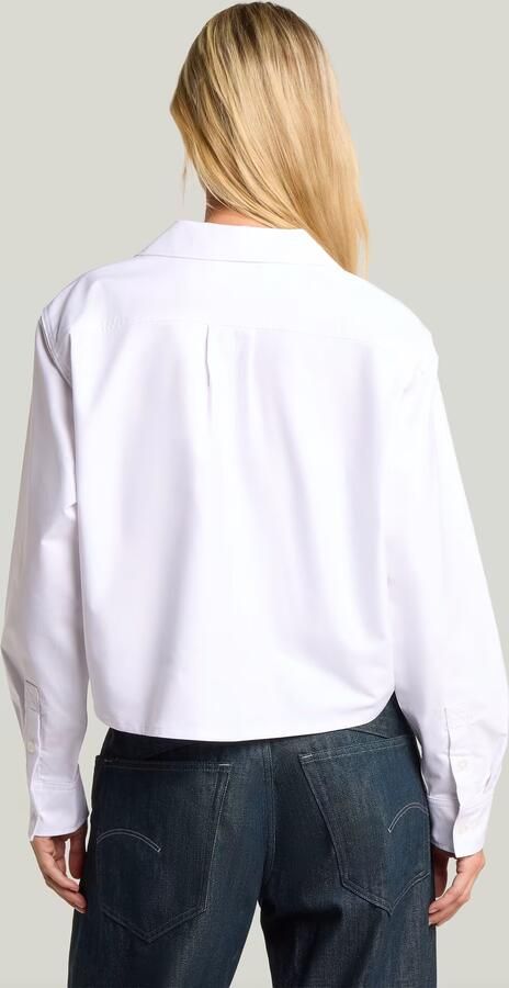 G-Star RAW Resort Boxy Relaxed Overhemd Wit Dames - Foto 5