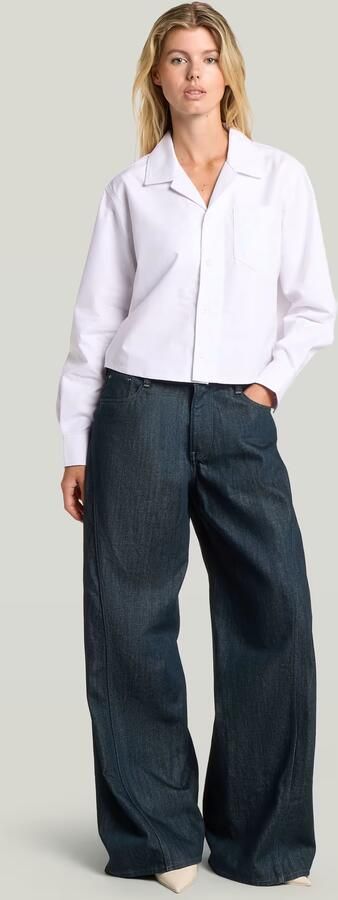 G-Star RAW Resort Boxy Relaxed Overhemd Wit Dames - Foto 6