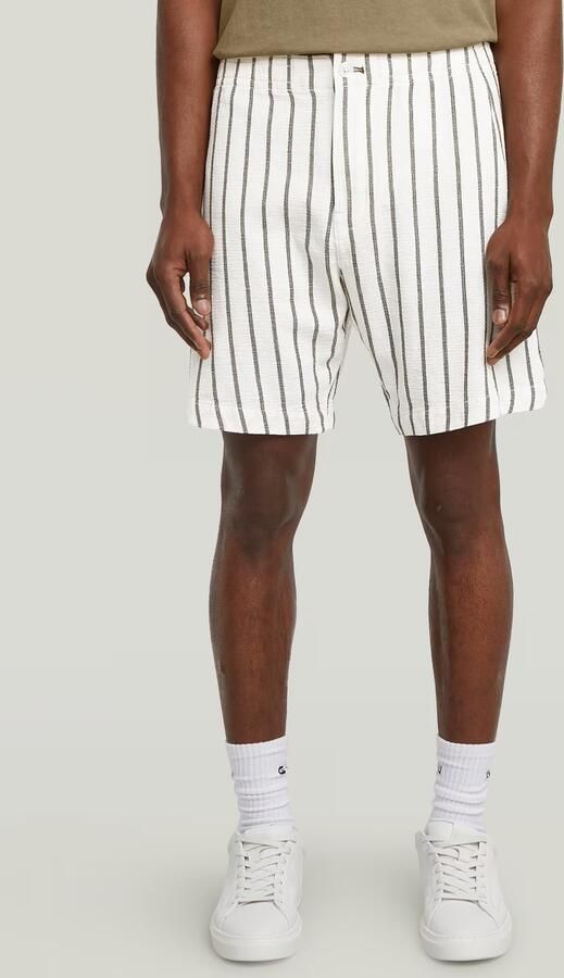 G-Star Raw Regular fit korte broek met structuurmotief model 'Resort' - Foto 7