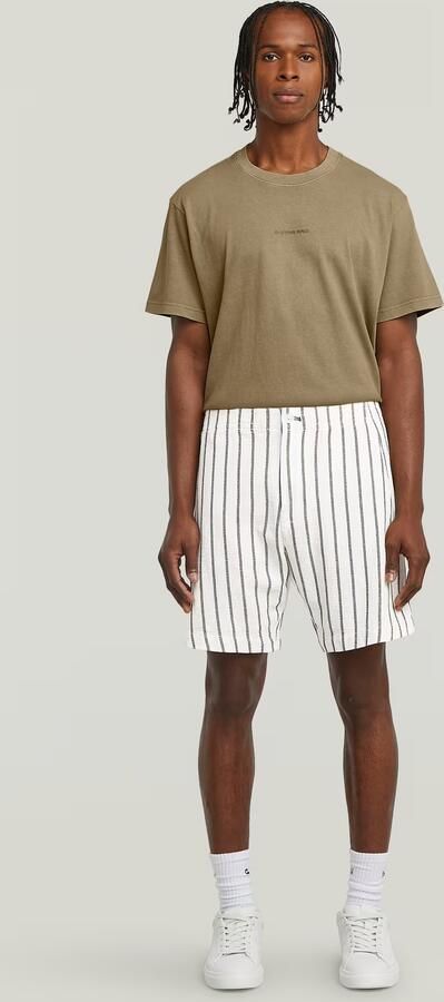 G-Star Raw Regular fit korte broek met structuurmotief model 'Resort' - Foto 6