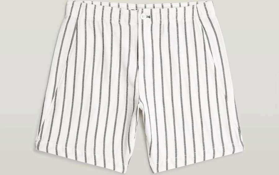 G-Star Raw Regular fit korte broek met structuurmotief model 'Resort' - Foto 4