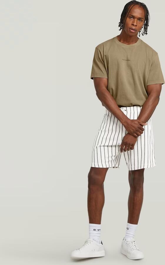 G-Star Raw Regular fit korte broek met structuurmotief model 'Resort' - Foto 5