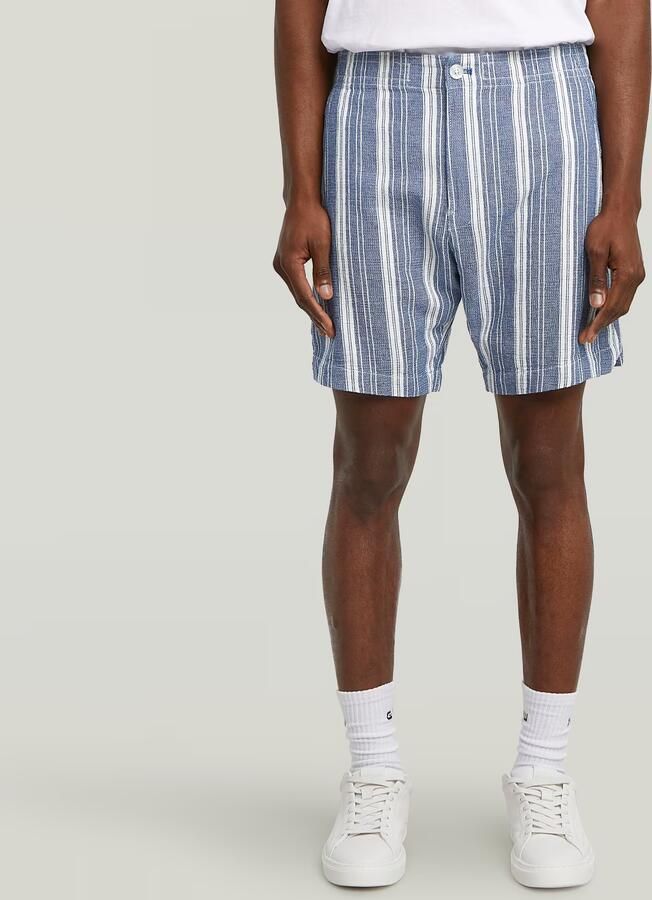 G-Star Raw Regular fit korte broek met structuurmotief model 'Resort' - Foto 7