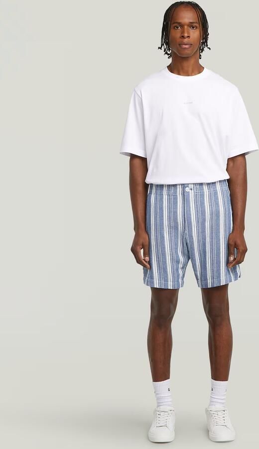 G-Star Raw Regular fit korte broek met structuurmotief model 'Resort' - Foto 5