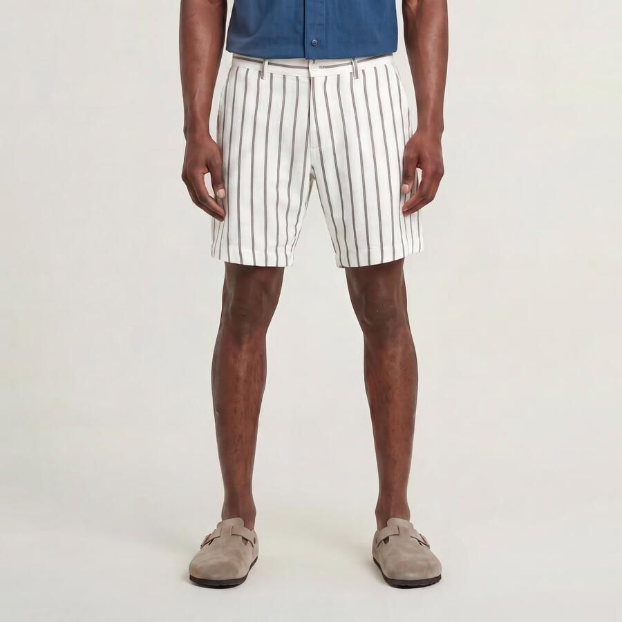 G-Star Raw Regular fit korte broek met structuurmotief model 'Resort' - Foto 3