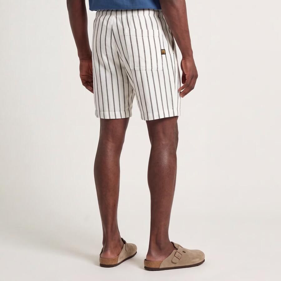 G-Star Raw Regular fit korte broek met structuurmotief model 'Resort' - Foto 4