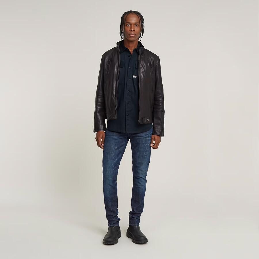 G-Star RAW Revend FWD Skinny Jeans Donkerblauw Heren - Foto 2