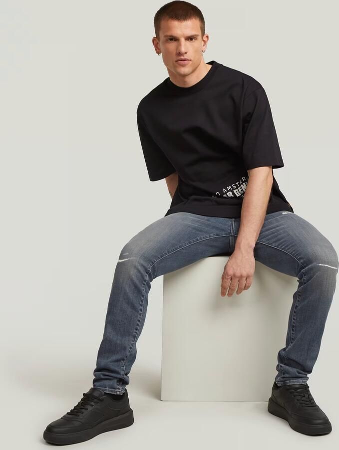 G-Star RAW Revend FWD Skinny Jeans Donkerblauw Heren - Foto 5