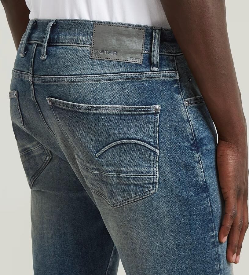 G-Star RAW Revend FWD Skinny Jeans Donkerblauw Heren - Foto 3