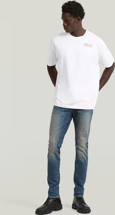 G-Star RAW Revend FWD Skinny Jeans Donkerblauw Heren - Foto 5