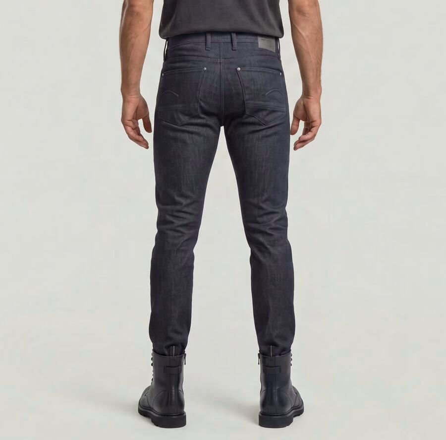 G-Star RAW Revend FWD Skinny Jeans Donkerblauw Heren - Foto 3